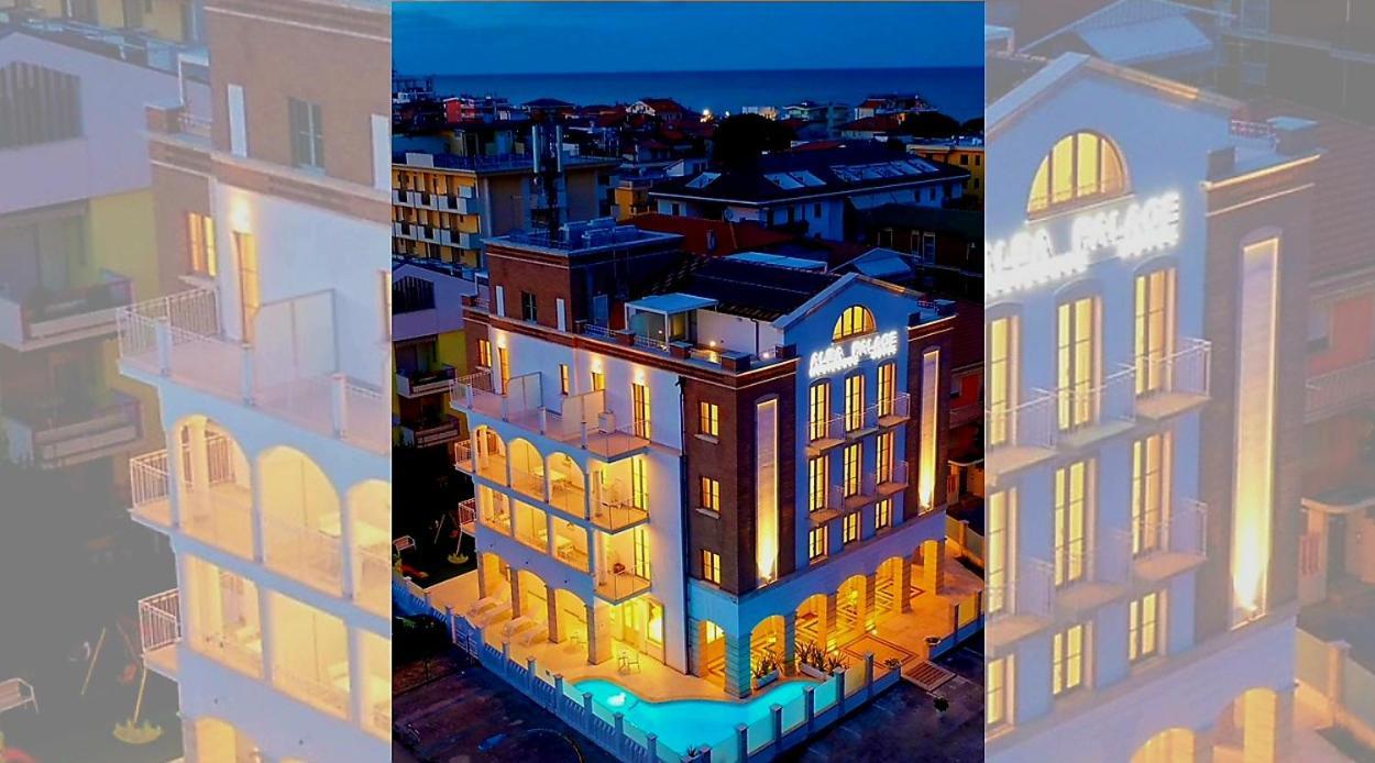 אלבה אדריאטיקה Residence Hotel Alba Palace מראה חיצוני תמונה
