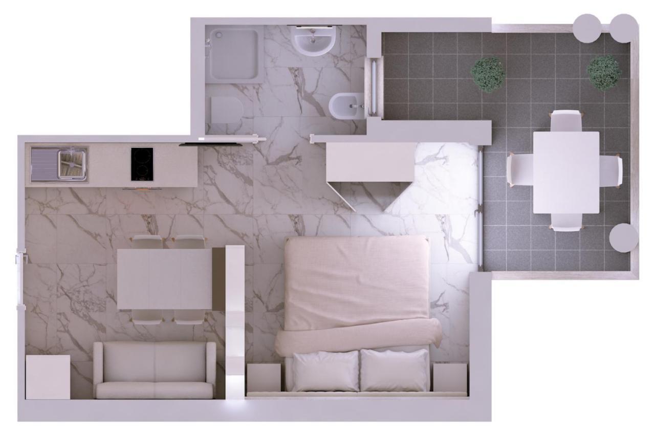 אלבה אדריאטיקה Residence Hotel Alba Palace מראה חיצוני תמונה